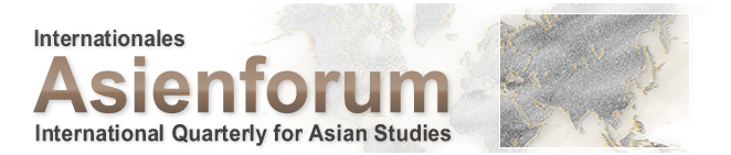 Internationales Asienforum – International Quaterly for Asian Studies